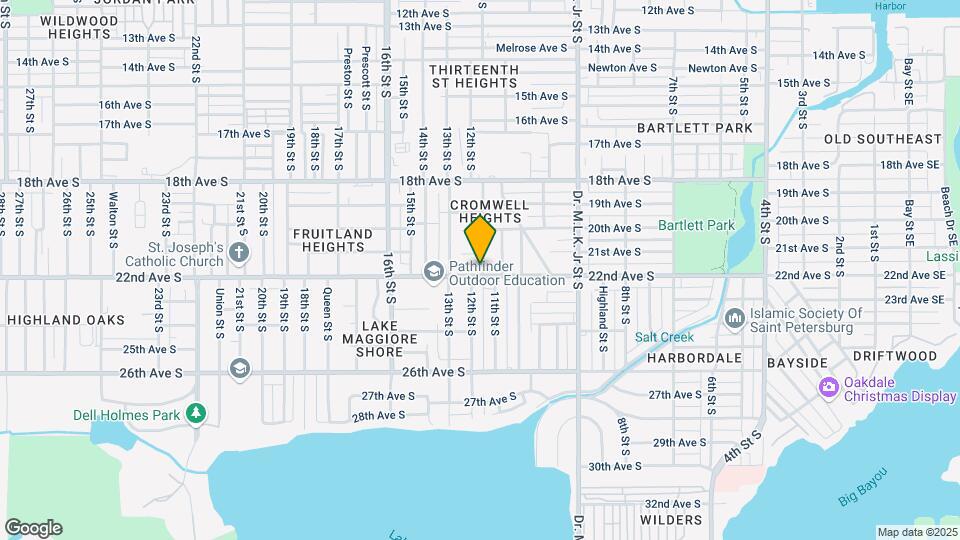 1201 22nd Ave S Map and Location Details