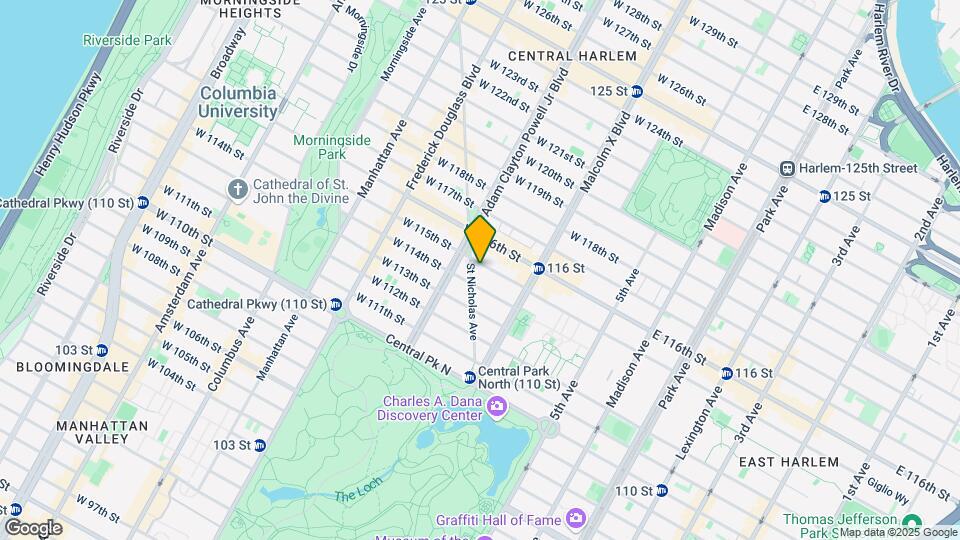 92 Saint Nicholas Ave Map and Location Details