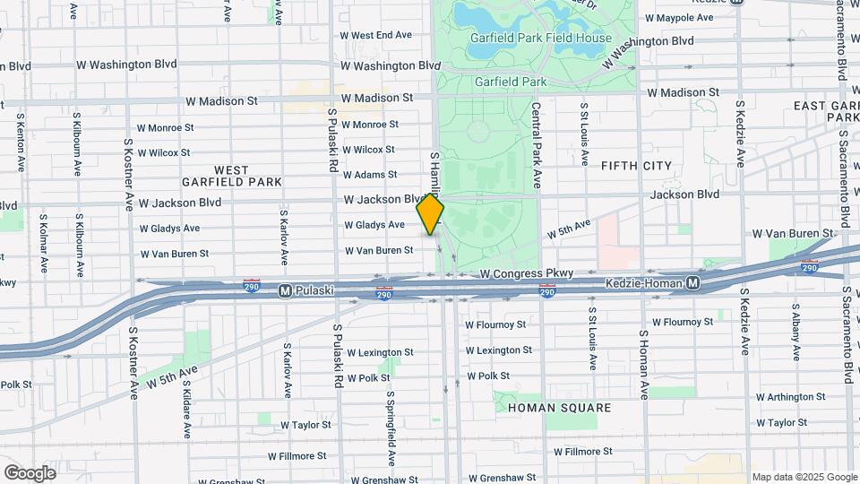 352 S Hamlin Blvd Map and Location Details