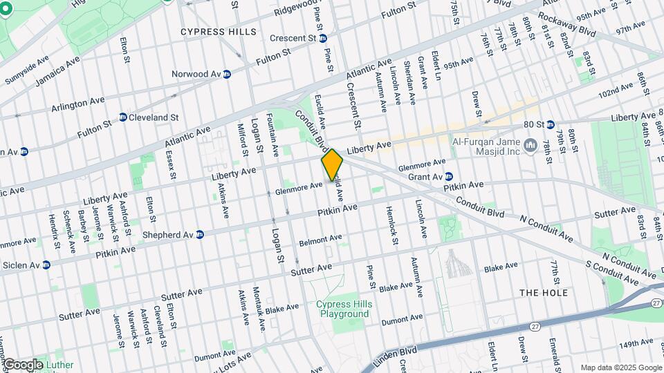 1014 Glenmore Ave Mapa y Detalles de la Ubicación