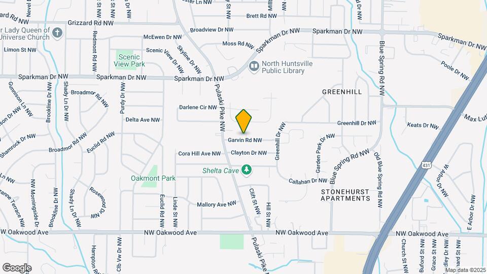 2800 Garvin Rd NW Map and Location Details