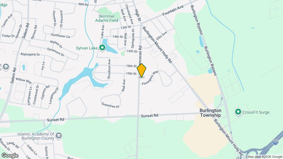 1903 Rancocas Rd Map and Location Details