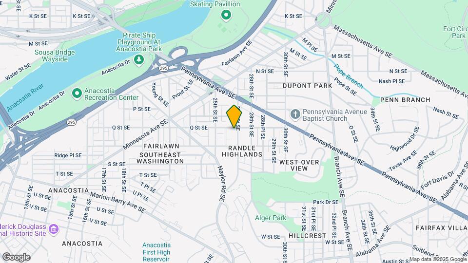 2649 Q St SE Mapa y Detalles de la Ubicación