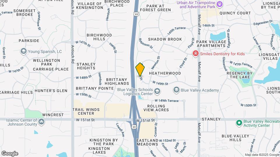 14856 Robinson St Map and Location Details