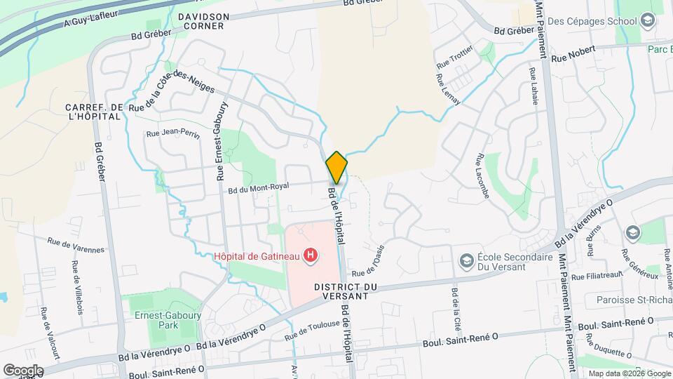 606-608 Boul de l'Hôpital Map and Location Details