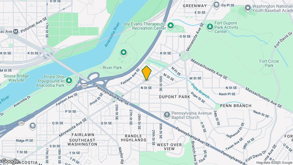 2815 Minnesota Ave SE Map and Location Details
