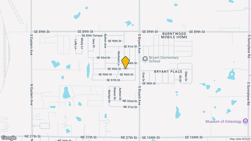 2816 SE 95th St Map and Location Details