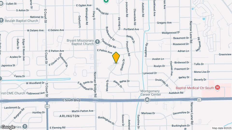 3729 Wesley Dr Map and Location Details