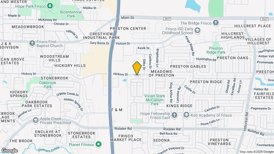 9378 Park Garden Dr Map and Location Details