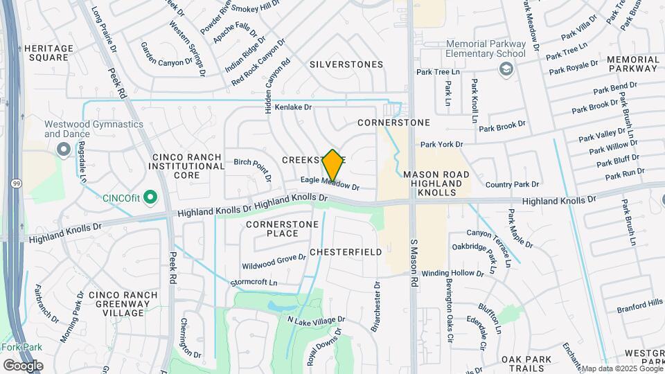 22111 Eagle Meadow Dr Map and Location Details