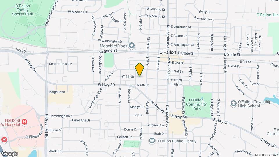 1 Hickory Ct Map and Location Details