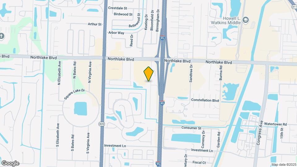 8507 Sunset Dr Map and Location Details