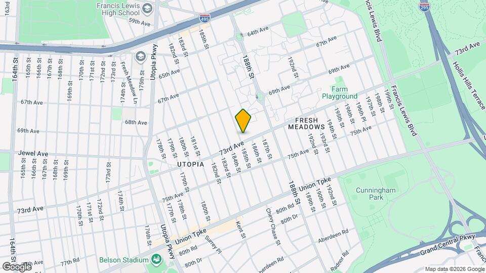 69-73-73 185th St Map and Location Details