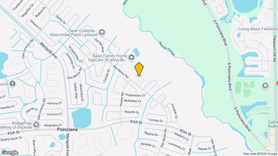 603 Hawaiian Way Map and Location Details