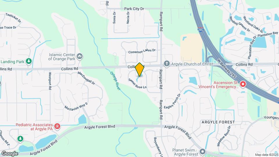 7940 Evening Flower Ln Map and Location Details