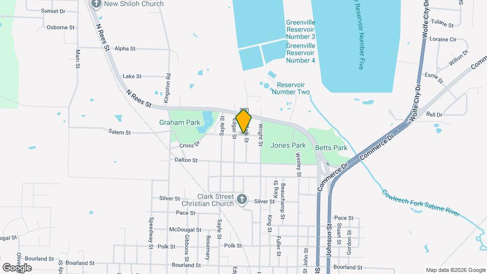 902 Clark St Map and Location Details