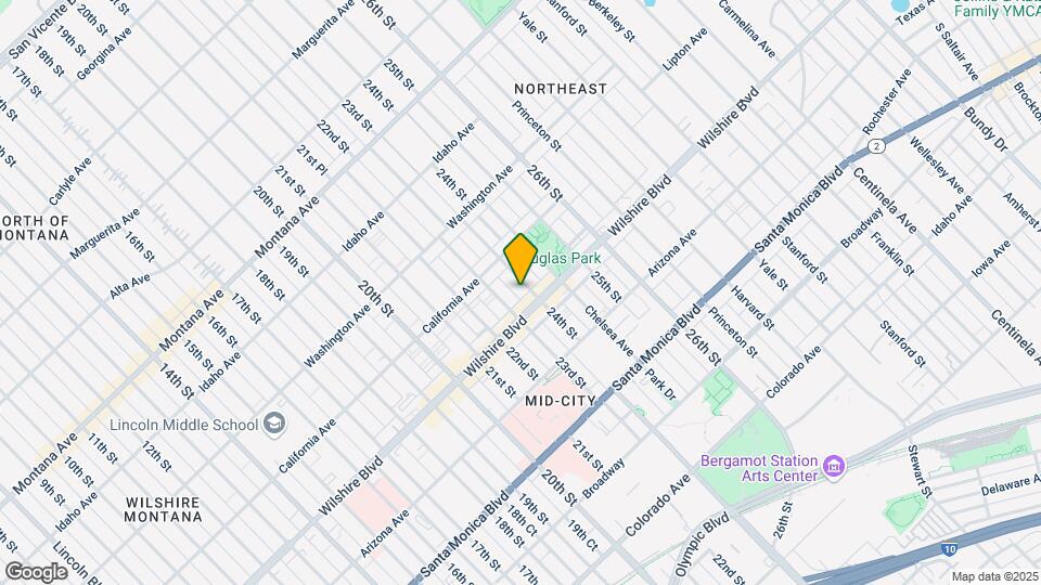 1142 24th St Map and Location Details