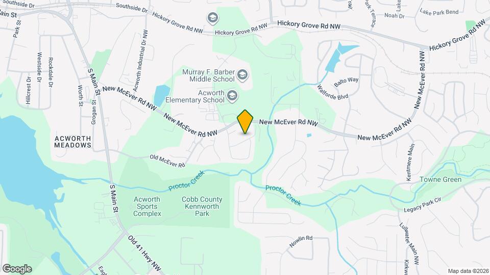 3914 Spearmint Ln NW Map and Location Details