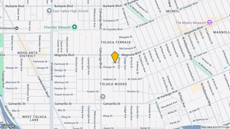 5108 Strohm Ave Mapa y Detalles de la Ubicación