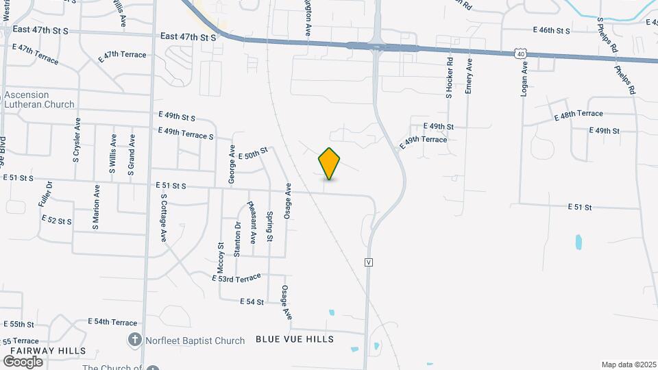 5021 Pebble Ave Map and Location Details