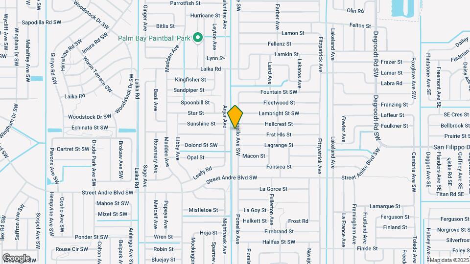 2966 Pomello Ave SW Map and Location Details
