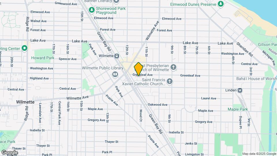1119 Greenleaf Ave Map and Location Details