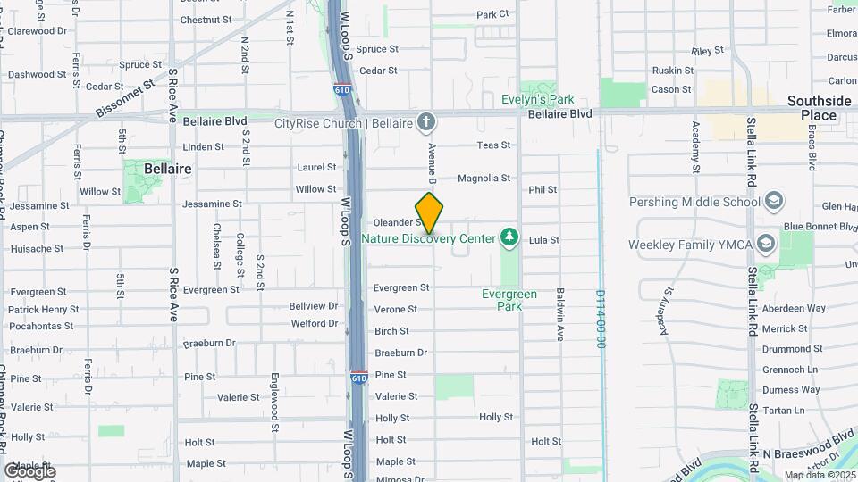 4600 Huisache St Map and Location Details