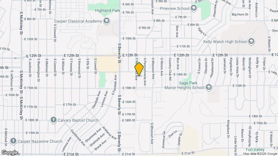 1431 S Nebraska Ave Mapa y Detalles de la Ubicación