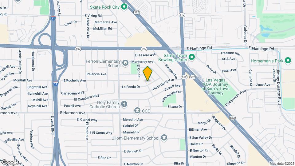 4830 La Fonda Dr Map and Location Details