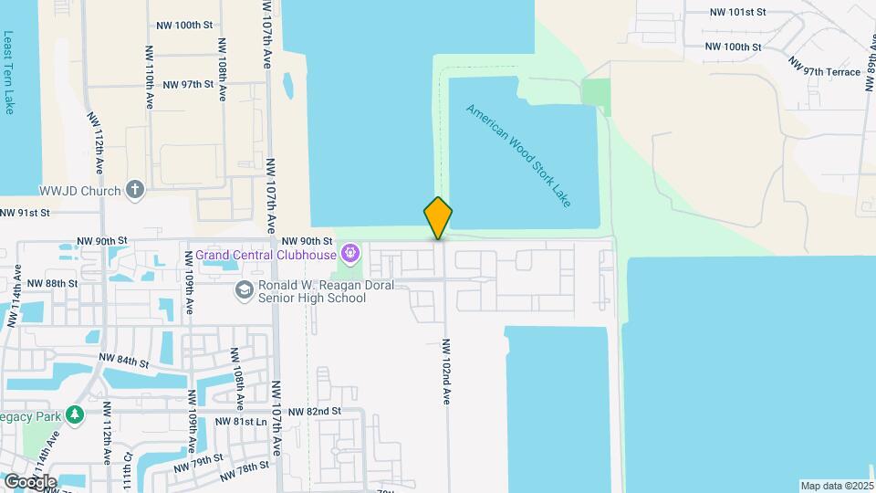 8925 NW 102nd Ct Map and Location Details