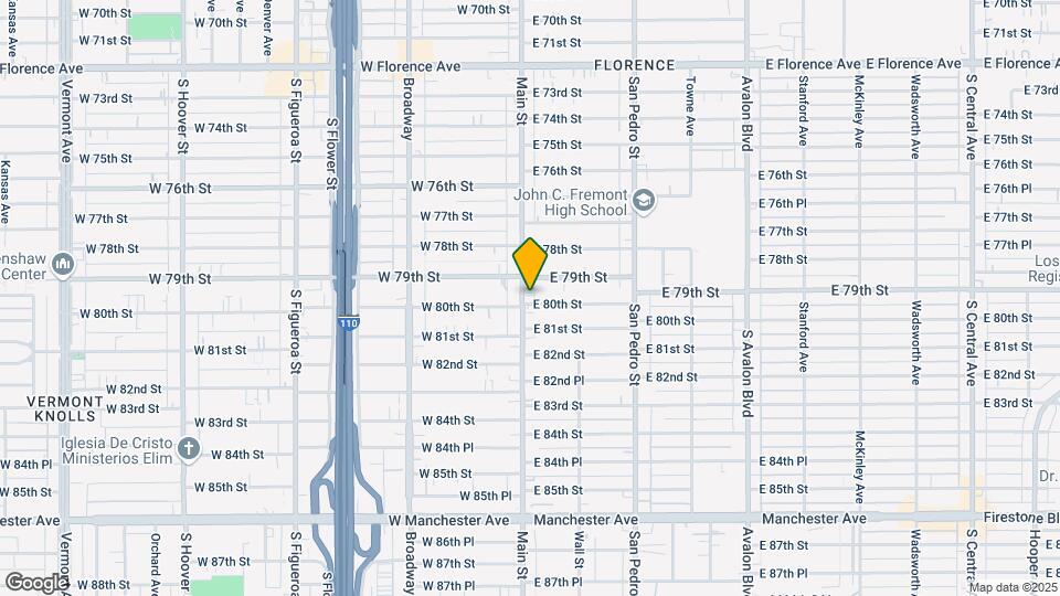 7924 S Main St Map and Location Details