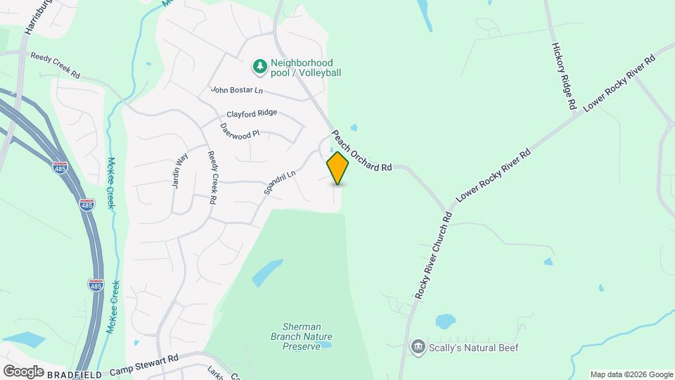 13024 Peacock Ln Map and Location Details