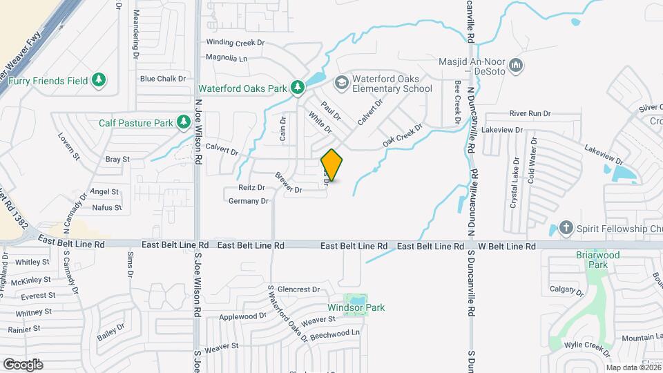 205 Moss Dr Mapa y Detalles de la Ubicación