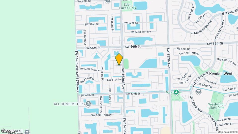 5932 SW 162nd Ct Map and Location Details