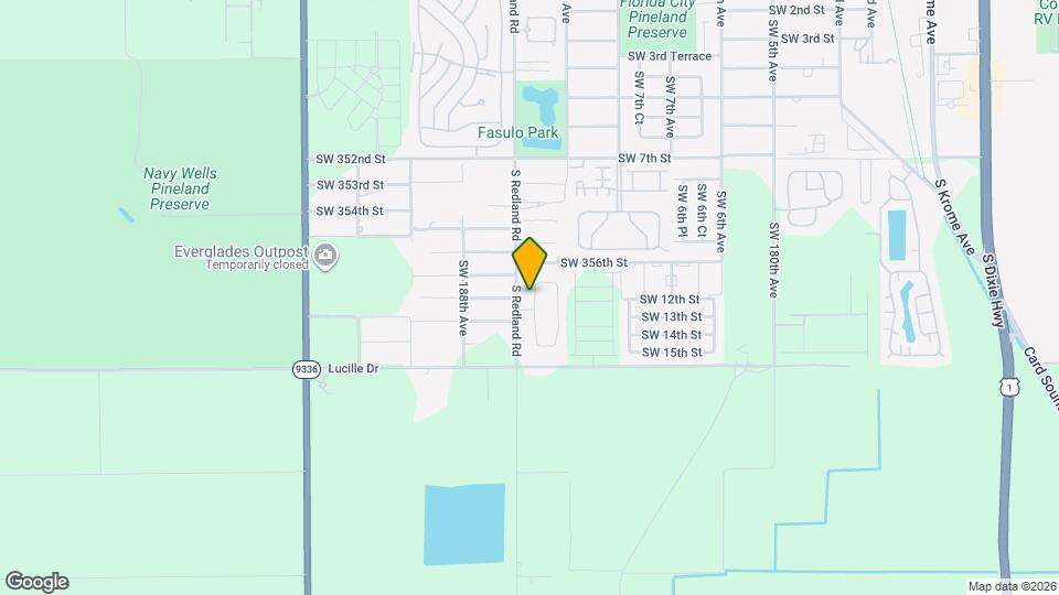 35760 SW 186th Ave Map and Location Details