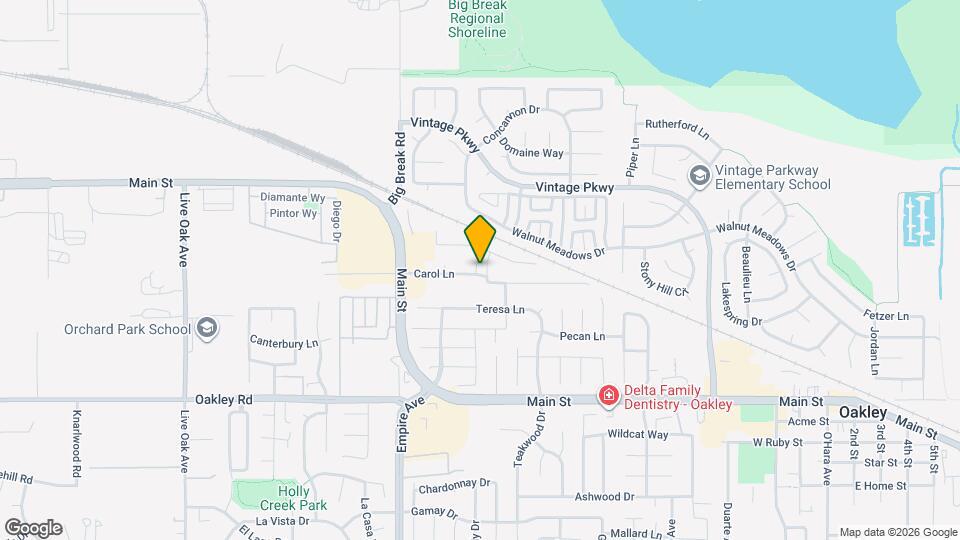 1843 Fairhaven Way Map and Location Details