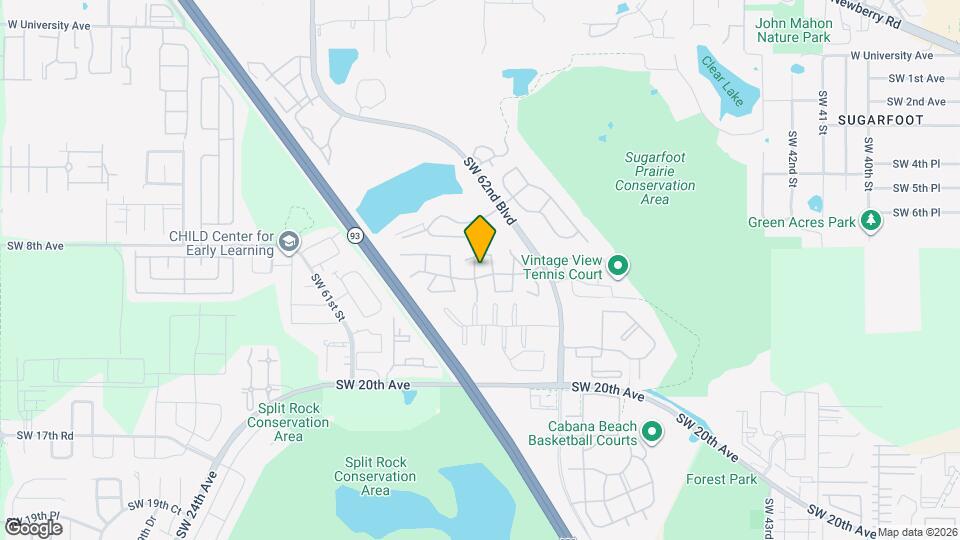 843 SW 56th Terrace Map and Location Details