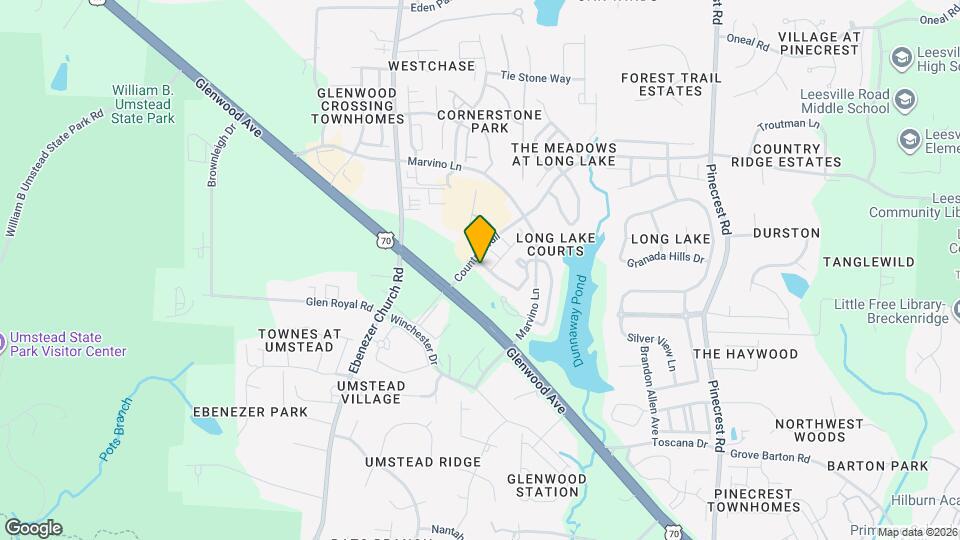 8519 Mount Valley Ln Mapa y Detalles de la Ubicación