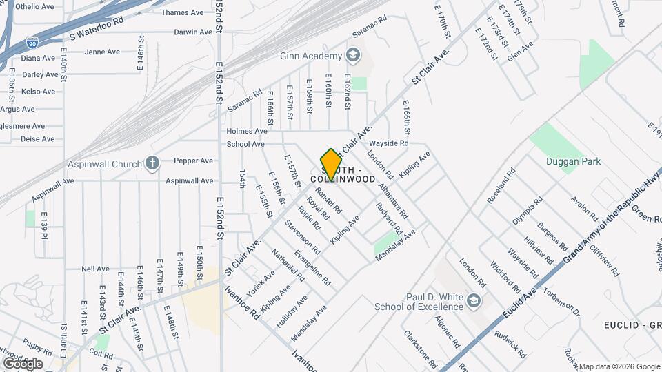 820 Whitcomb Rd Mapa y Detalles de la Ubicación