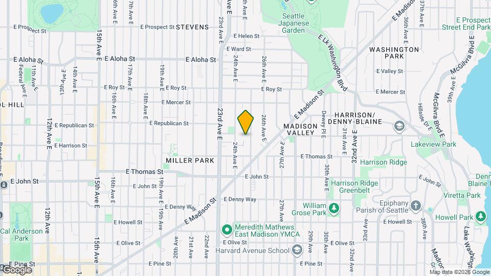 335 25th Ave E, Unit B Map and Location Details
