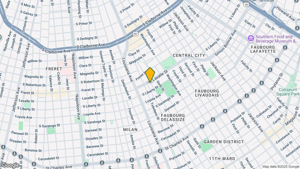 3000 Lasalle St Map and Location Details