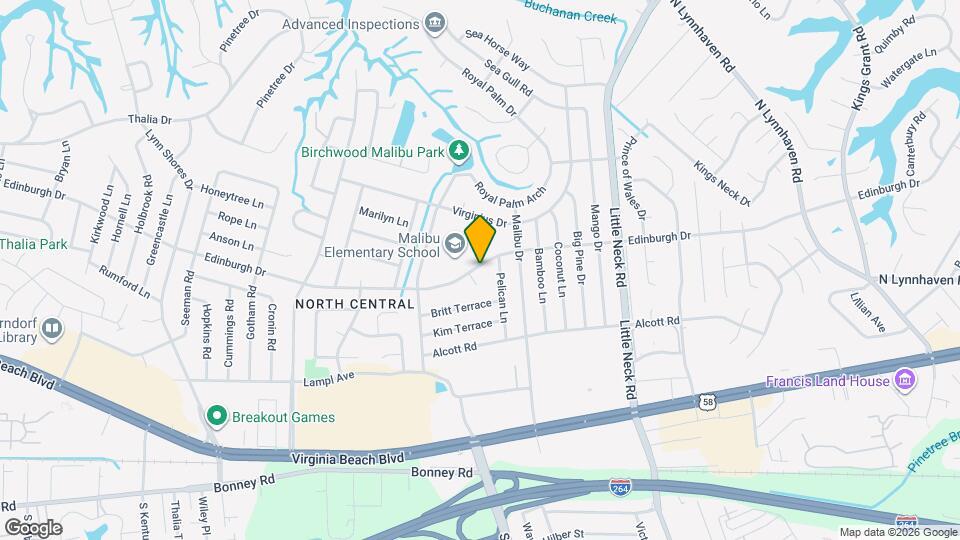 3621 Edinburgh Dr Map and Location Details