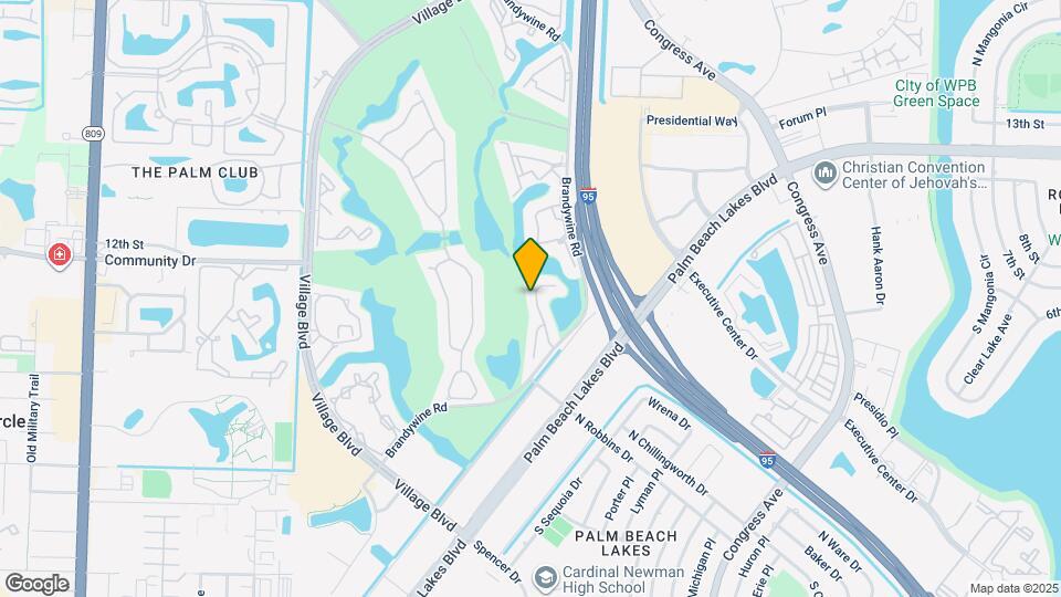 1225 Avondale Ln Map and Location Details