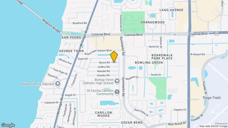 1454 Byron Rd Map and Location Details