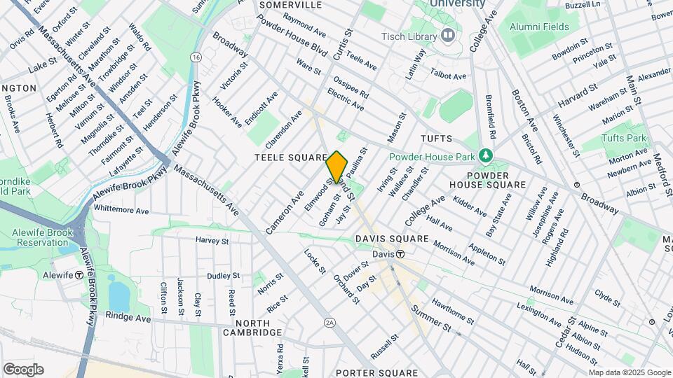 9 Gorham St Map and Location Details