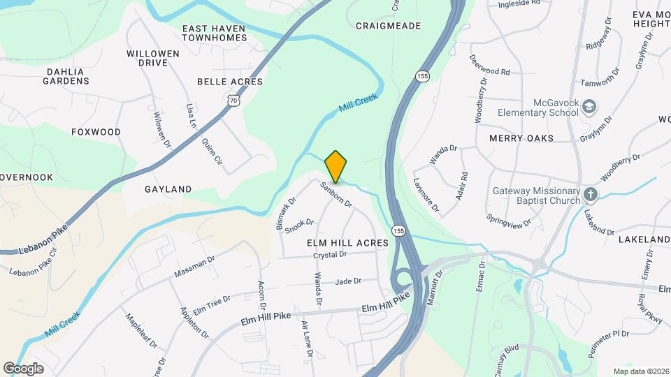 2112 Sanborn Dr, Unit A Map and Location Details