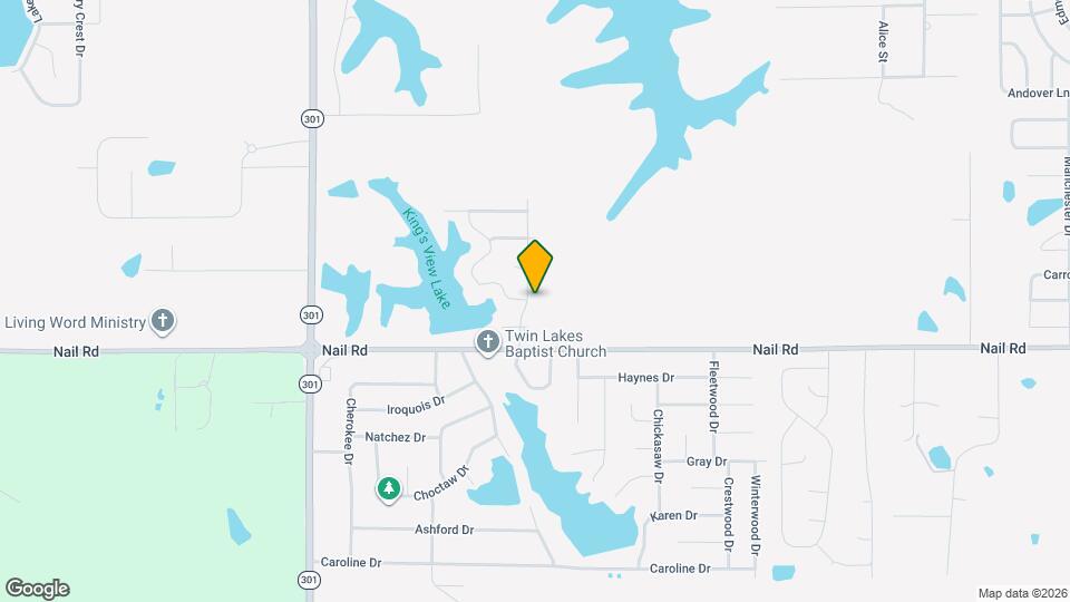 6108 Kingsview Dr Map and Location Details