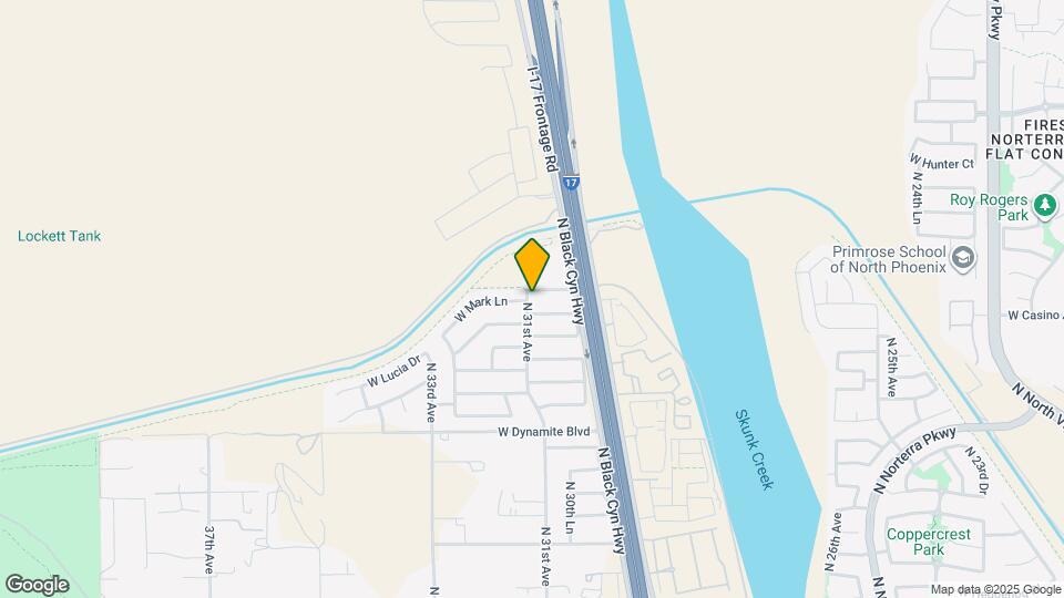 3061 W Juana Ct Map and Location Details