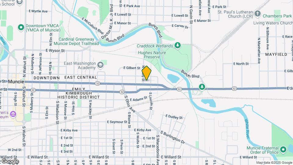 1508 E Main St Map and Location Details