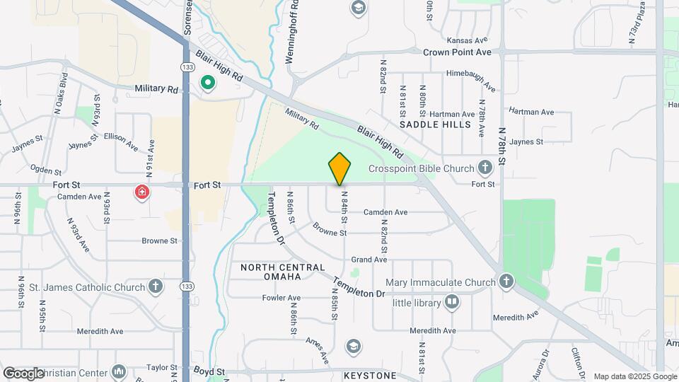 5224 N 84th St Map and Location Details